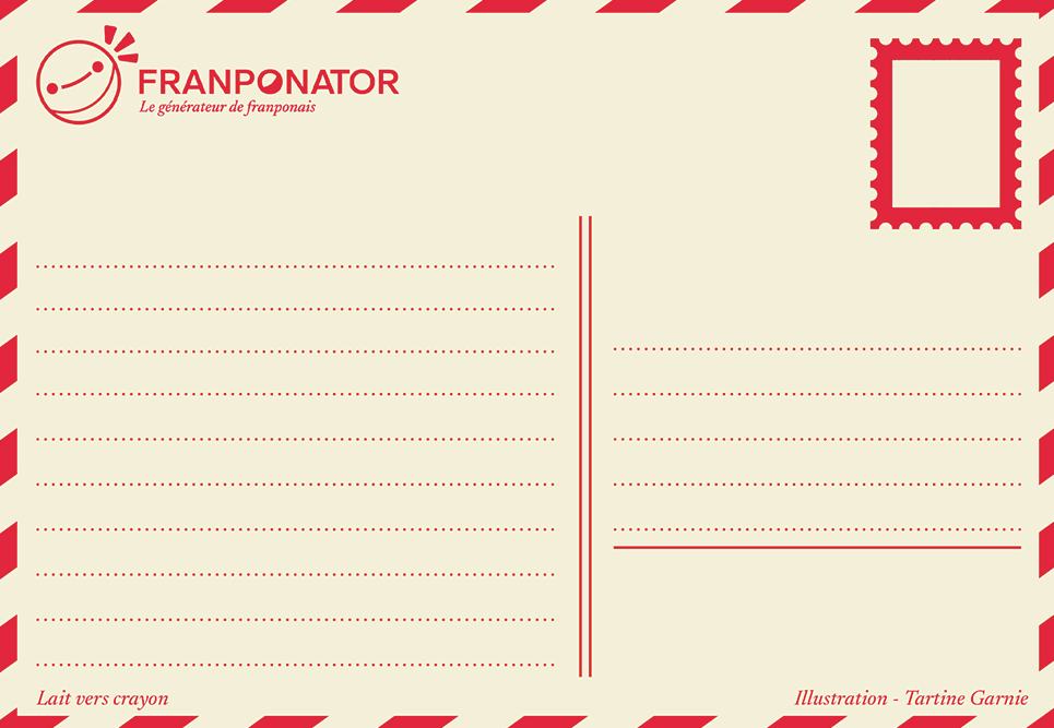 Image of Lait vers crayon