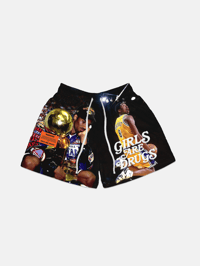 Image 1 of GIRLS ARE DRUGS® MESH SHORTS - "KOBE"