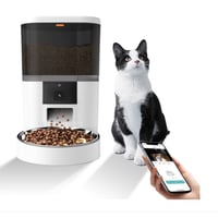 Image 3 of Smart Pet Feeder with Camera & App Control – 4L Dual Bowl