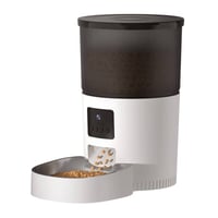 Image 1 of Smart Pet Feeder with Camera & App Control – 4L Dual Bowl
