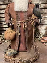 Image 2 of #3.... Olde Fall Santa ~Fence~ Crows ~Pumpkin ~