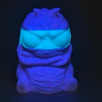Image 3 of 3d printed 3 inch gus- purple/aqua eyes