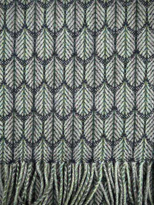 Image of Apple & Graphite 'Feathers' design scarf