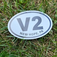 Image 2 of V2 (Village 2) Oval Magnet