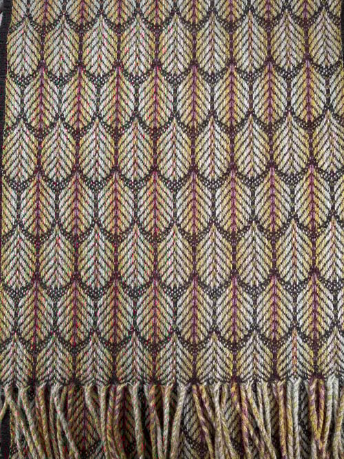 Image of Pollen & Peat 'Feathers' design scarf