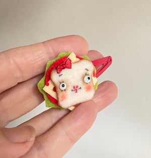 Image of Swiss Miss Sandwich Hairclip B for Blythe or Human