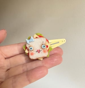 Image of Swiss Miss Sandwich Hairclip D for Blythe or Human