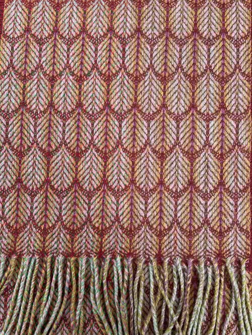 Image of  Pollen & Hawthorn 'Feathers' design scarf