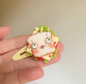 Image of Swiss Miss Sandwich Hairclip C for Blythe or Human