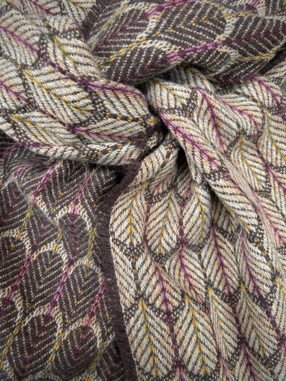 Image of Damask & Peat  'Feathers' design scarf