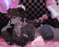 Cake Art Print