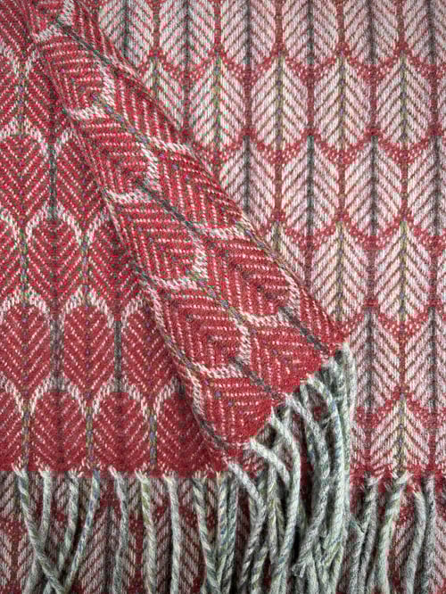 Image of Apple & Hawthorn 'Feathers' design scarf