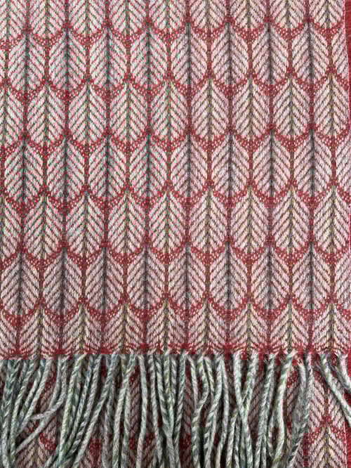 Image of Apple & Hawthorn 'Feathers' design scarf