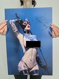 Image 1 of CATWOMAN 12"x18" signed NSFW poster