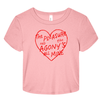 Image 1 of Pleasure + Agony Baby Tee