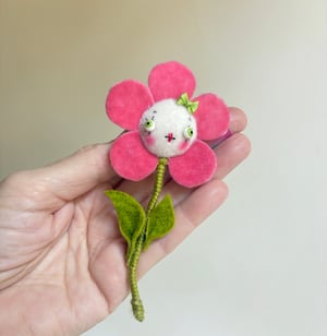Image of Happy Daisy in Hot  Pink