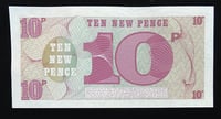 Image 3 of British (1972) WW2 Armed Forces 10 New Pence, 6th Series