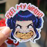 Image 2 of FEEL MY WRATH! [Zoey Sticker]