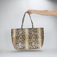 Image 11 of Zoiey 2-1 Tote - Camel Snake