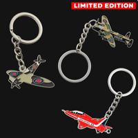 Pilotlocker RAF Aircraft Keyrings Bundle