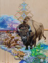 Image 1 of Run Into The Storm ~ original oil painting