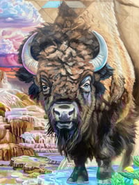 Image 2 of Run Into The Storm ~ original oil painting