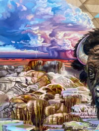 Image 3 of Run Into The Storm ~ original oil painting