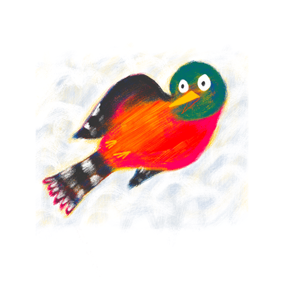 Image of Art Print - Masked Trogon