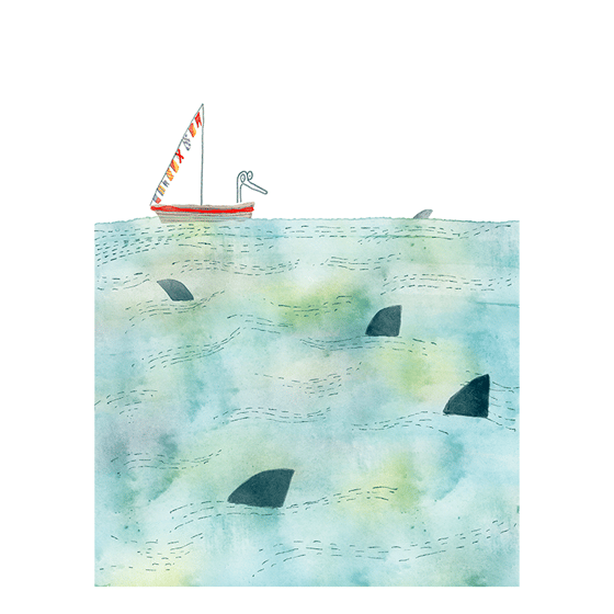 Image of Art Print - Incoming