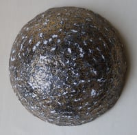 Image 5 of Paper Mache Bowl with Fish, Jellyfish and Seashells Decoupage - Coastal Style Decor