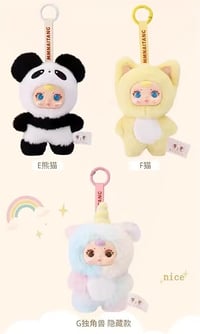Image 2 of MM Milk Candy Animal Series Plush Pendant Blind Box