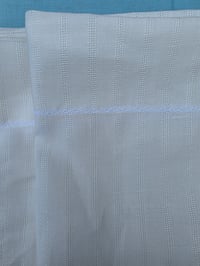 Image 5 of Linen Pillowcase Set of 2 in Ivory Stripe