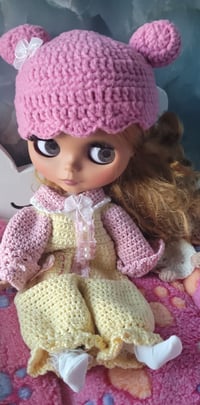 Image 1 of Handmade Crochet Pajama Doll
