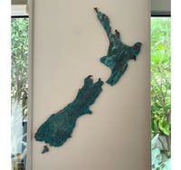Image 1 of NZ Copper Map 800mm