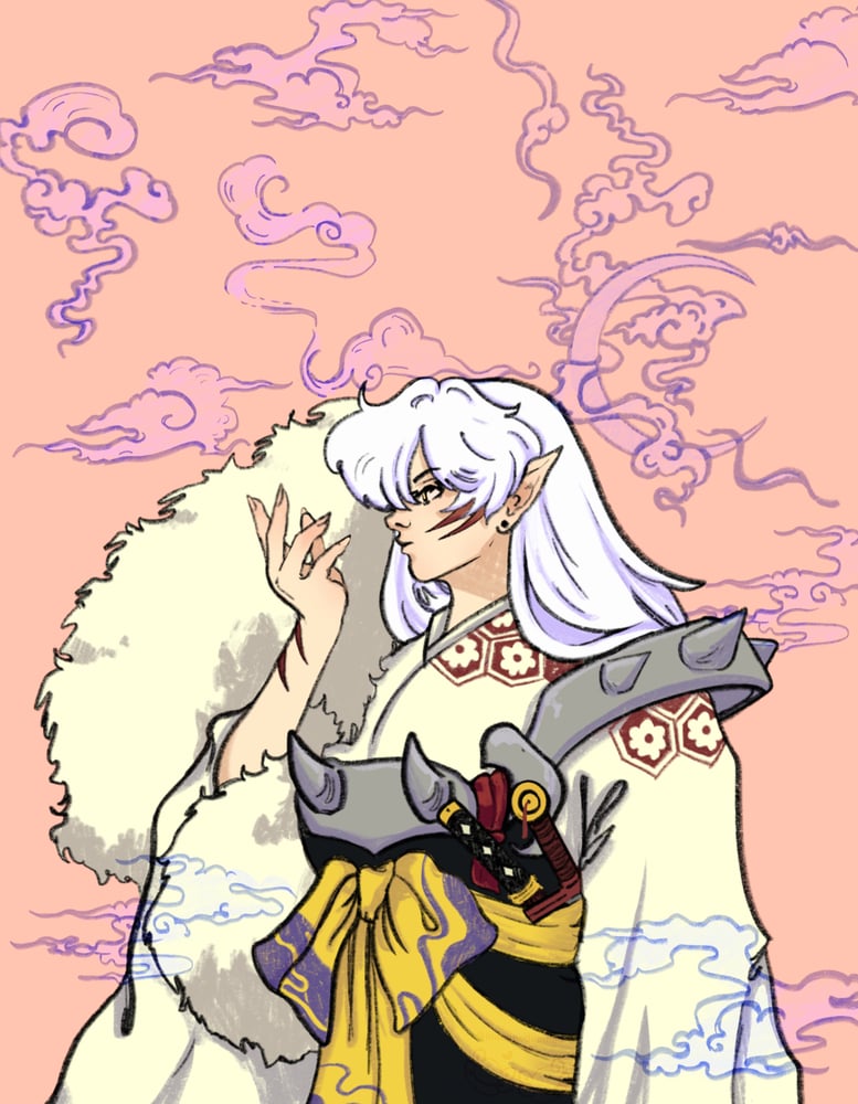 Image of Sesshomaru Print