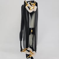 Image 9 of Donna Karan Bellerose Satchel - Black/gold