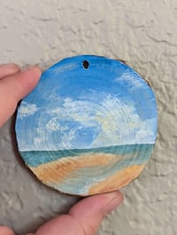 Image 2 of Wood Round Ornament