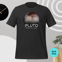 Image 2 of Planet Pluto T-Shirt – Bright, Vibrant Space Style for Sci-Fi Fans