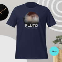 Image 4 of Planet Pluto T-Shirt – Bright, Vibrant Space Style for Sci-Fi Fans