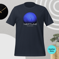 Image 3 of Neptune Graphic T-Shirt – Bright, Vibrant Space Style for Sci-Fi Fans