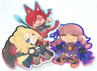 Image 1 of FFXIV x Animal Crossing Stickers