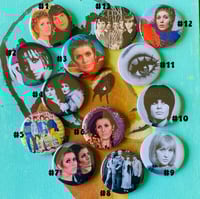 Image 2 of Julie Driscoll Button Collection!