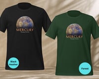 Image 5 of Planet Mercury T-Shirt – Bright, Vibrant Space Style for Sci-Fi Fans