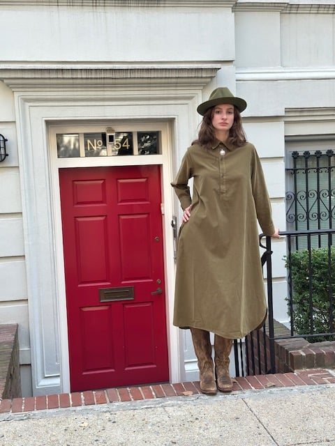 Image of Labo Art Thin Corduroy Dress- Two colors