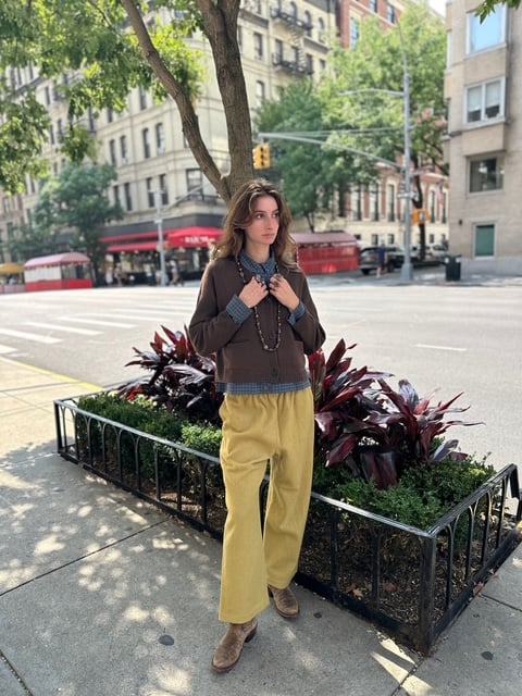 Image of Sarah Japan- Pants, Shirt and Cardigan