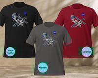 Image 5 of International Space Station T-Shirt- Unisex Tee with Earth Graphic
