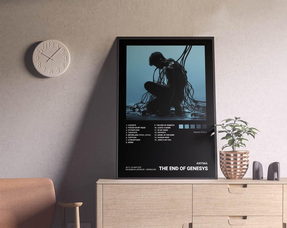 Anyma - The End Of Genesys, Sphere Music Album Cover Poster