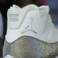 Image 3 of Jordan 11 Retro White Metallic Silver (Women's)