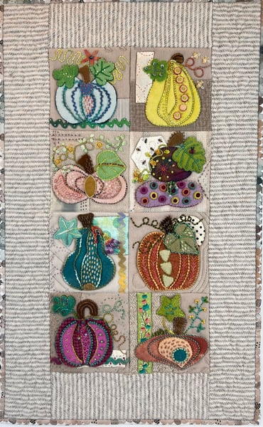 Image of Squash Squad Lite - A Pattern by Sue Spargo