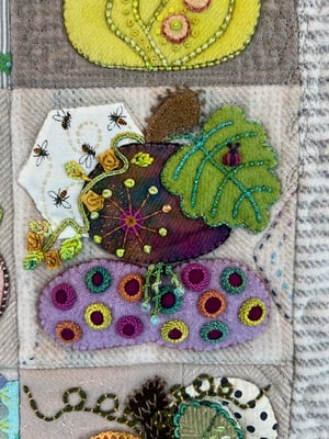 Image of Squash Squad Lite - A Pattern by Sue Spargo